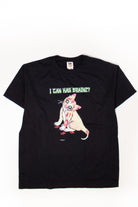 Y2K Zombie Cat T-Shirt (2000s)