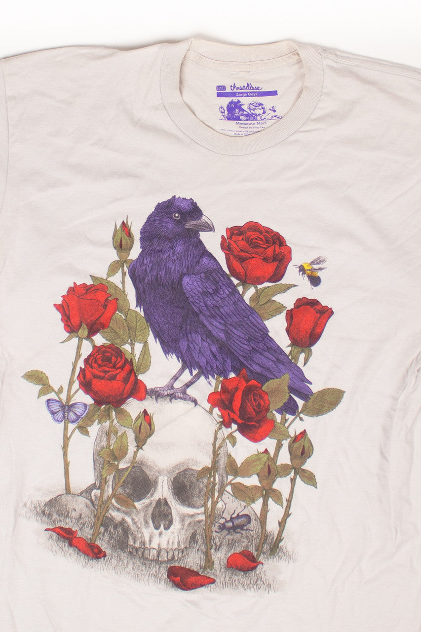 Vintage Crow and Skull T-Shirt (2000s)