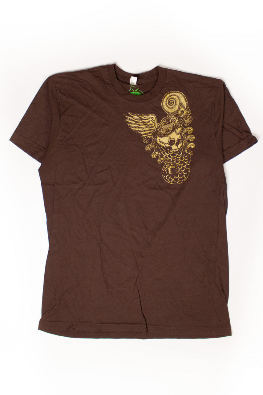 Vintage Steampunk Skull T-Shirt (2000s)