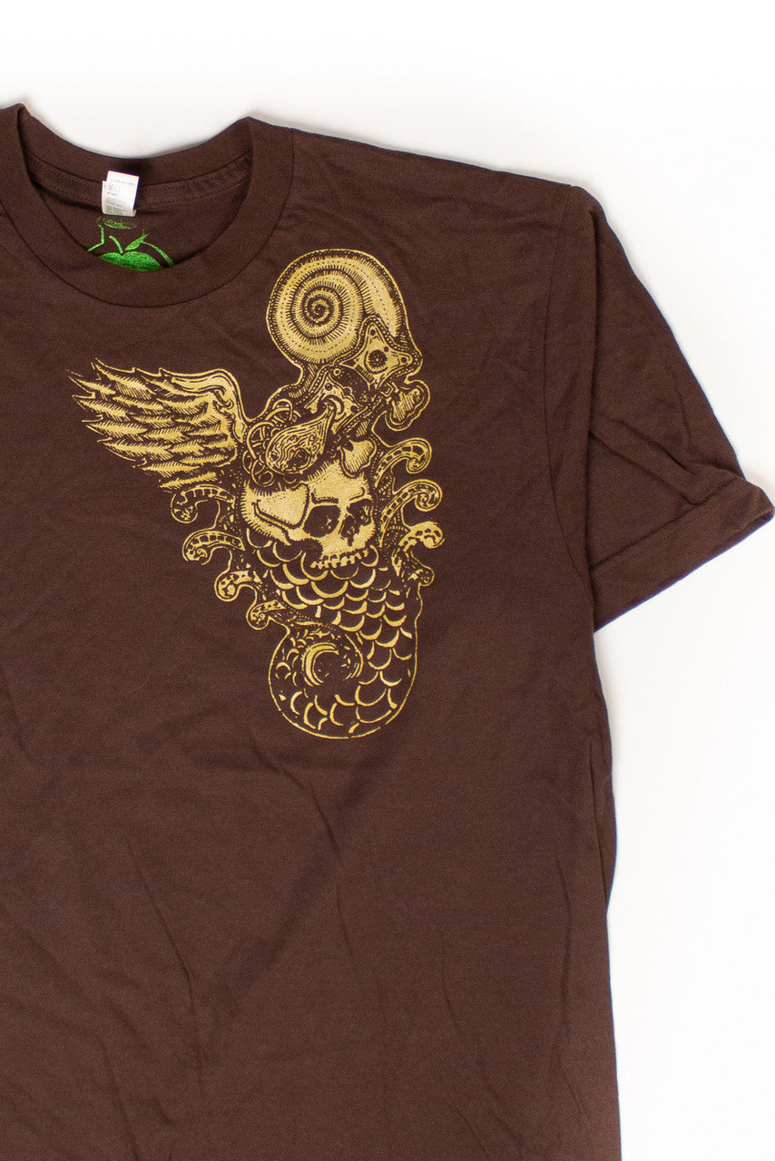 Vintage Steampunk Skull T-Shirt (2000s)