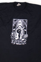Vintage Goth Voltaire Funny T-Shirt (2000s)