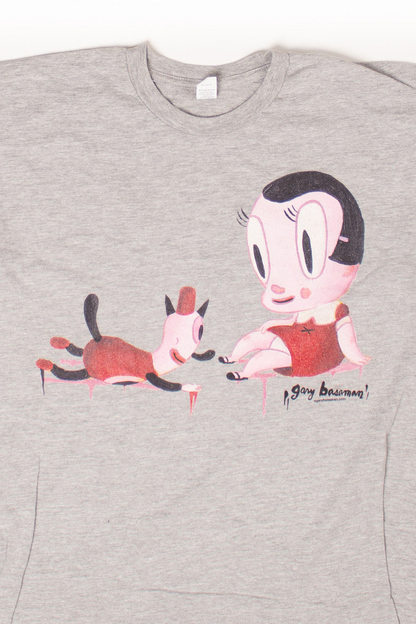 Vintage Gary Baseman Art T-Shirt (2000s)