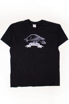Vintage Edgar Allen Poe Nevermore Crow T-Shirt (1999)
