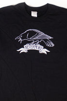 Vintage Edgar Allen Poe Nevermore Crow T-Shirt (1999)