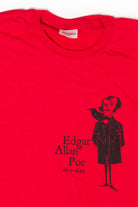Vintage Edgar Allen Poe Cartoon T-Shirt (2000s)