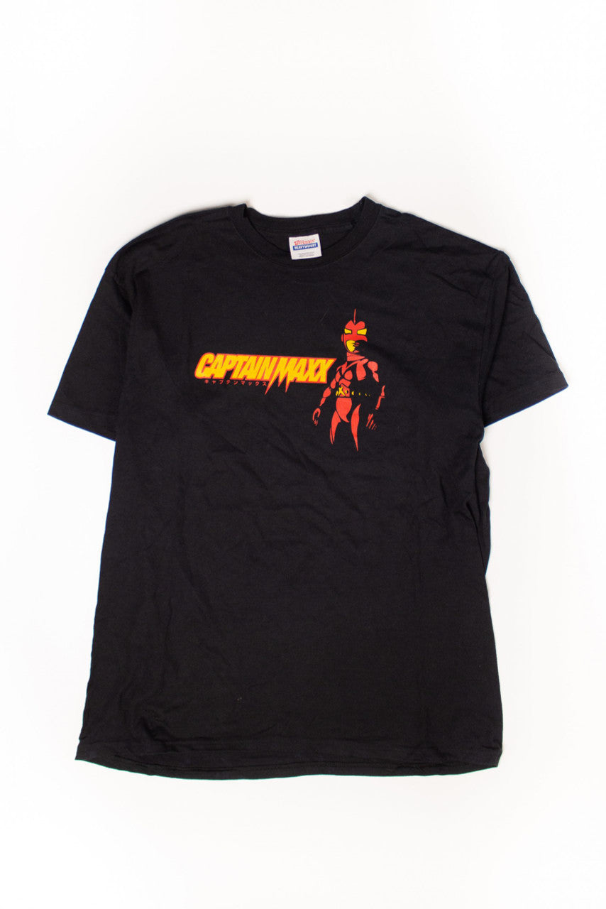 Vintage Max Toys "Captain Climaxx" T-Shirt (1990s)