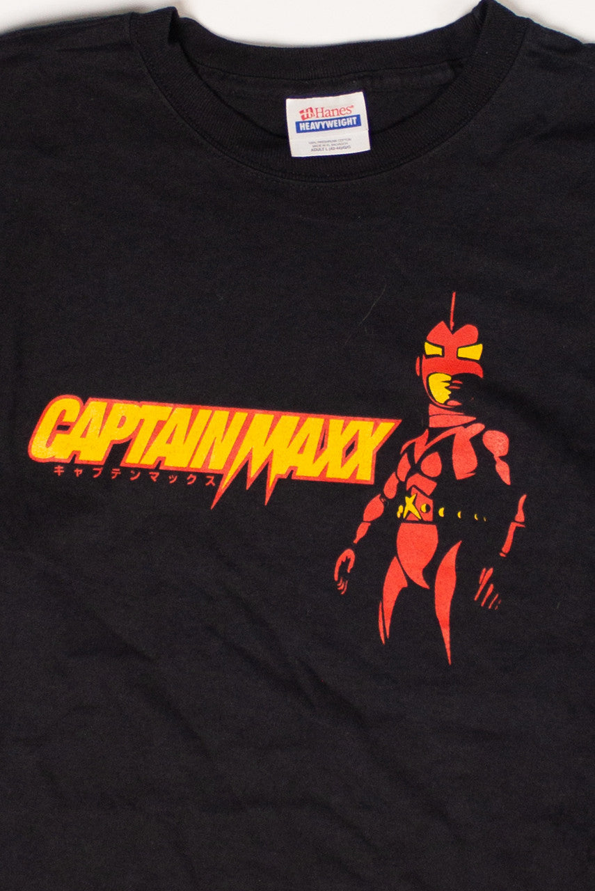 Vintage Max Toys "Captain Climaxx" T-Shirt (1990s)