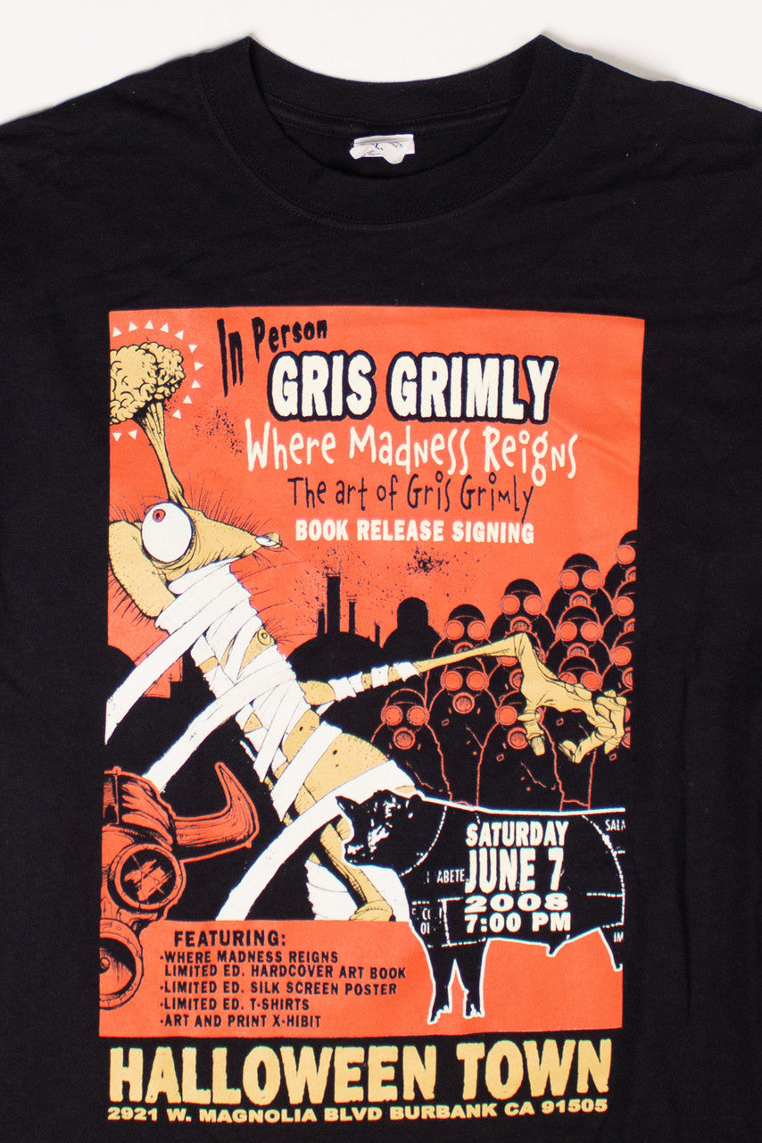 Vintage Gris Grimly Halloween Town T-Shirt (2000s)