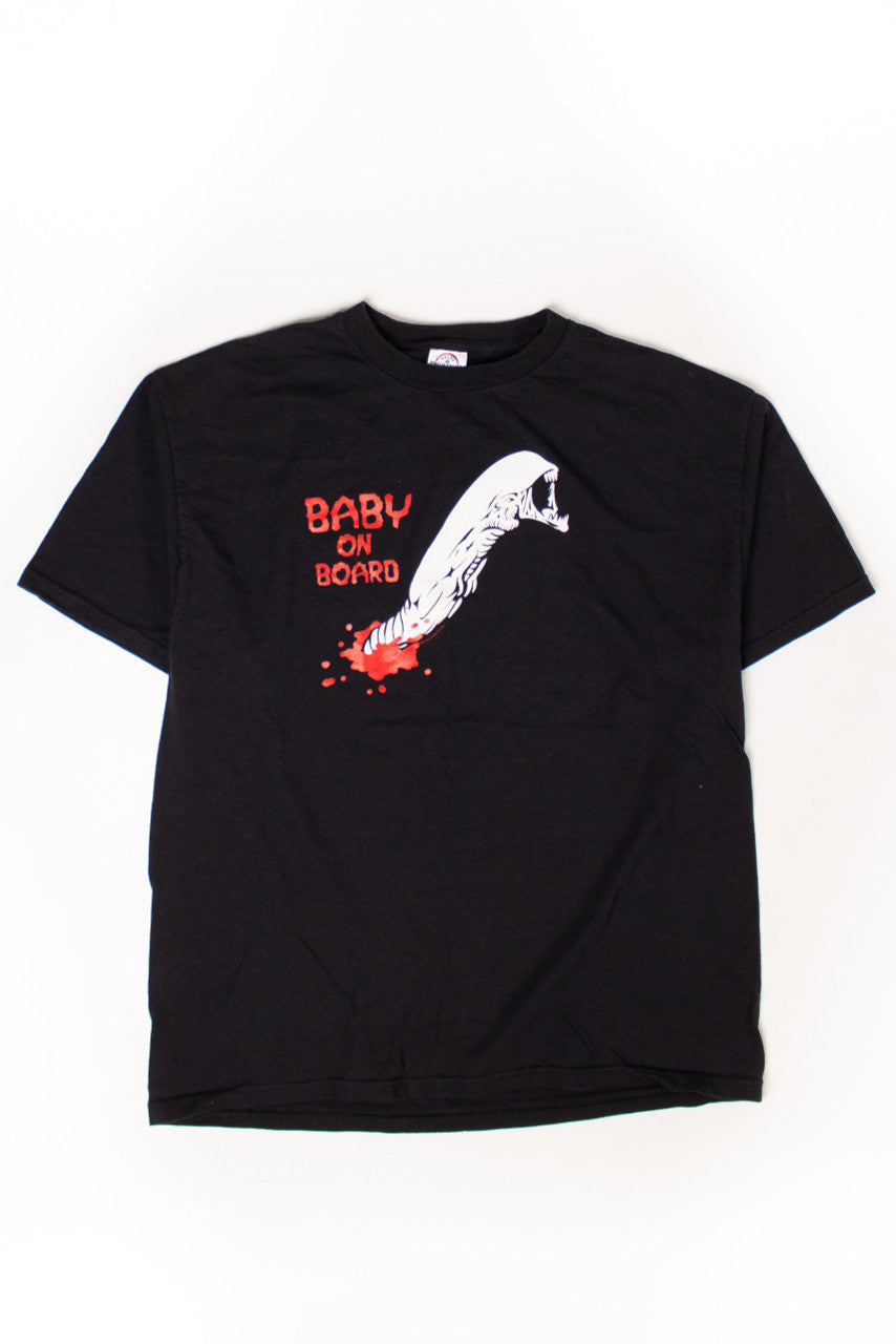Vintage Aliens Movie "Baby on Board" T-Shirt (2004)