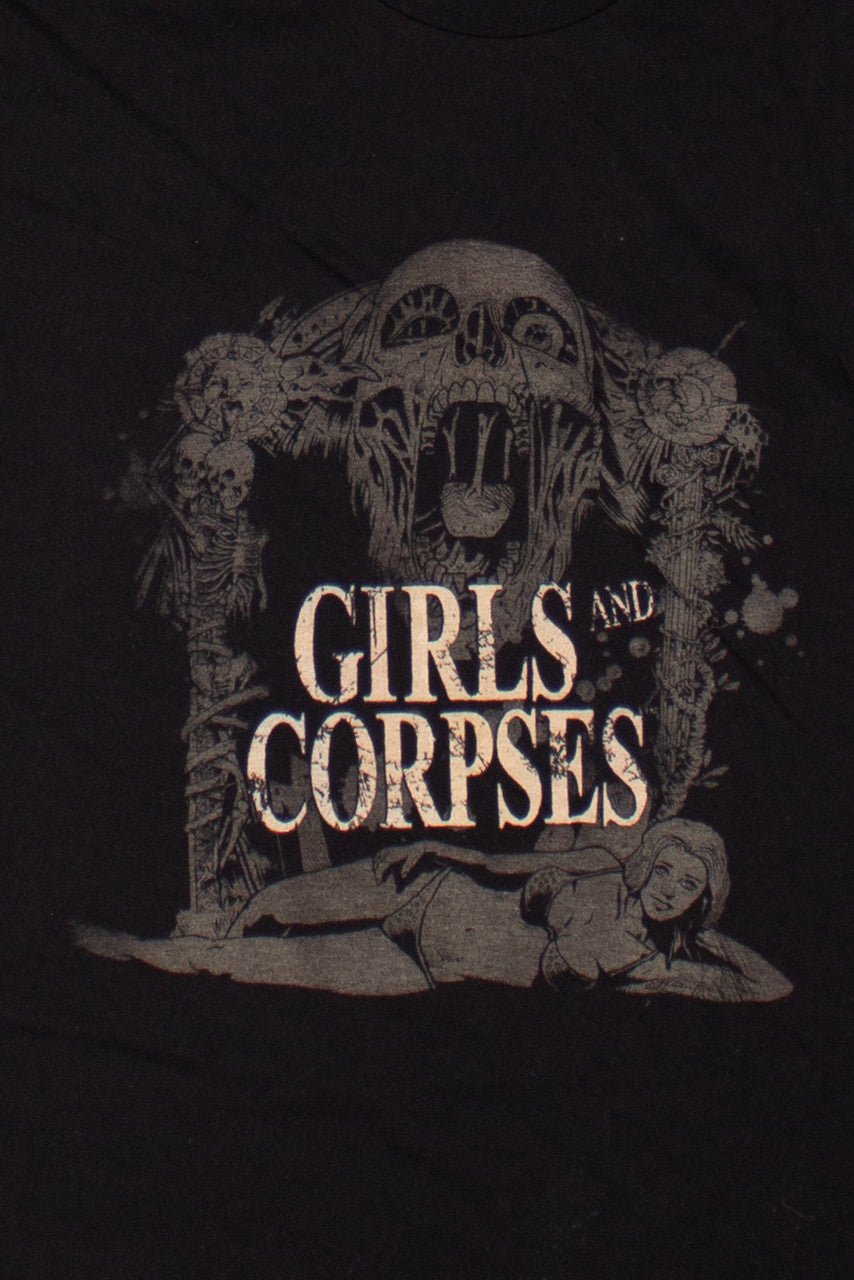Vintage Girls and Corpses Magazine T-Shirt (2000s)