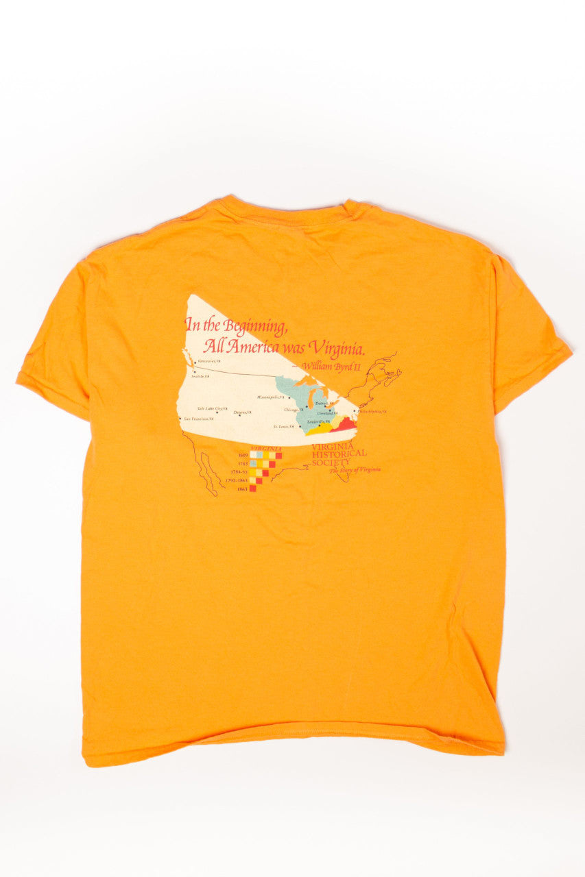 Vintage Virginia Historical Society T-Shirt (1990s) 1