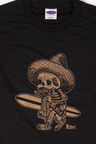 Vintage Surfing Skeleton T-Shirt (1990s)