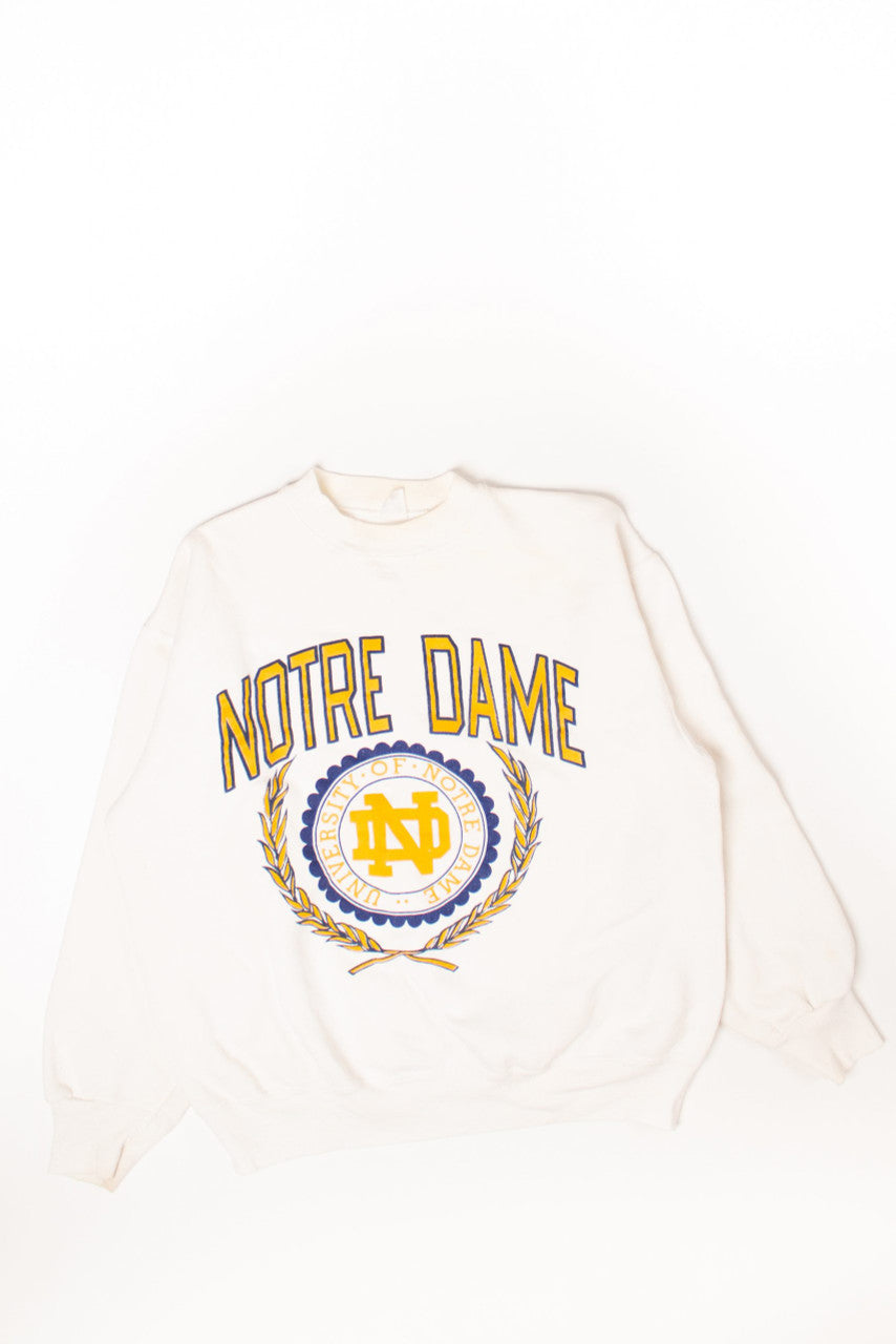 Vintage University of Notre Dame Champion Sweatshirt (1990s)