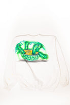 Vintage Flipped Turtle Airbrushed Sweatshirt (1980s)