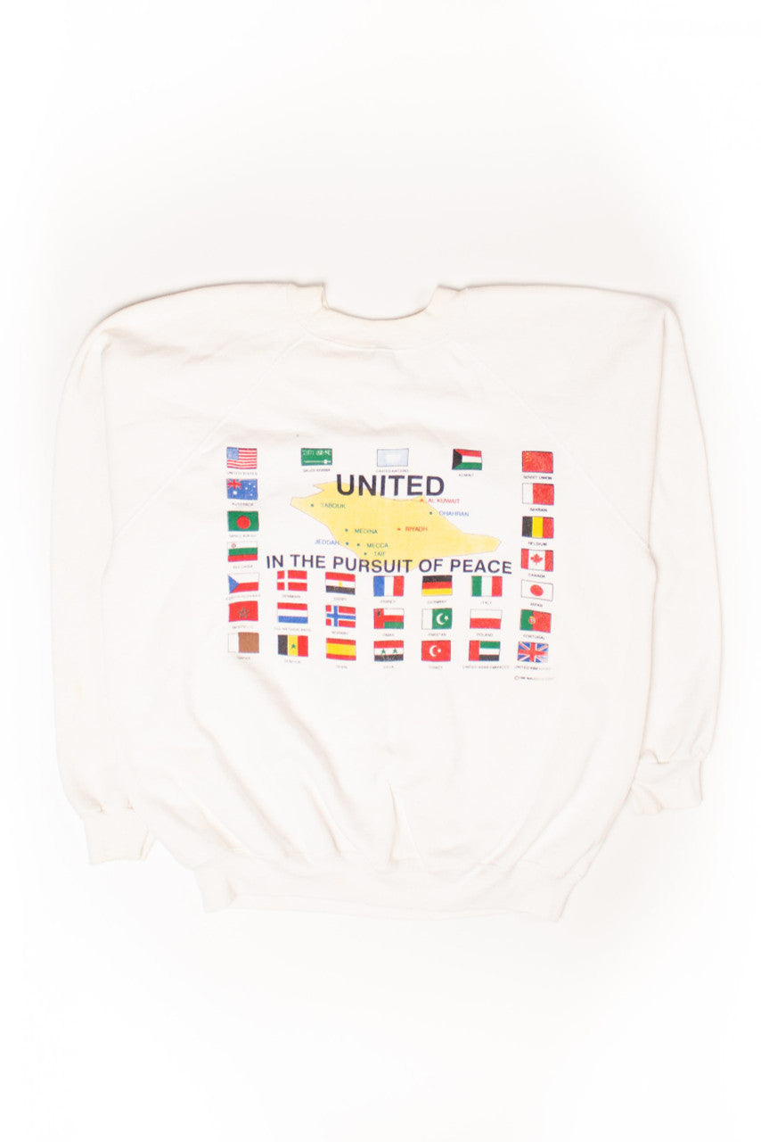 Vintage Operation Desert Shield Sweatshirt (1990s)