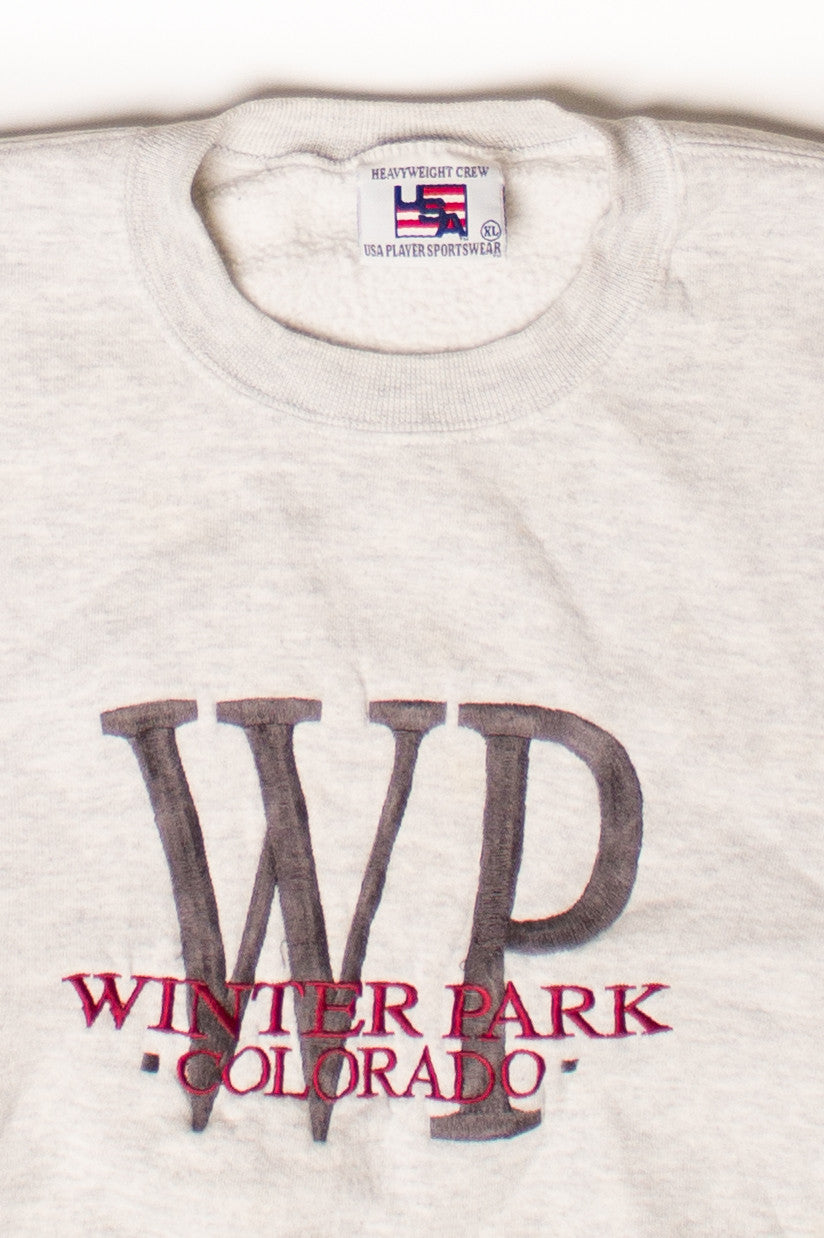 Vintage Winter Park Colorado Sweatshirt (1990s)