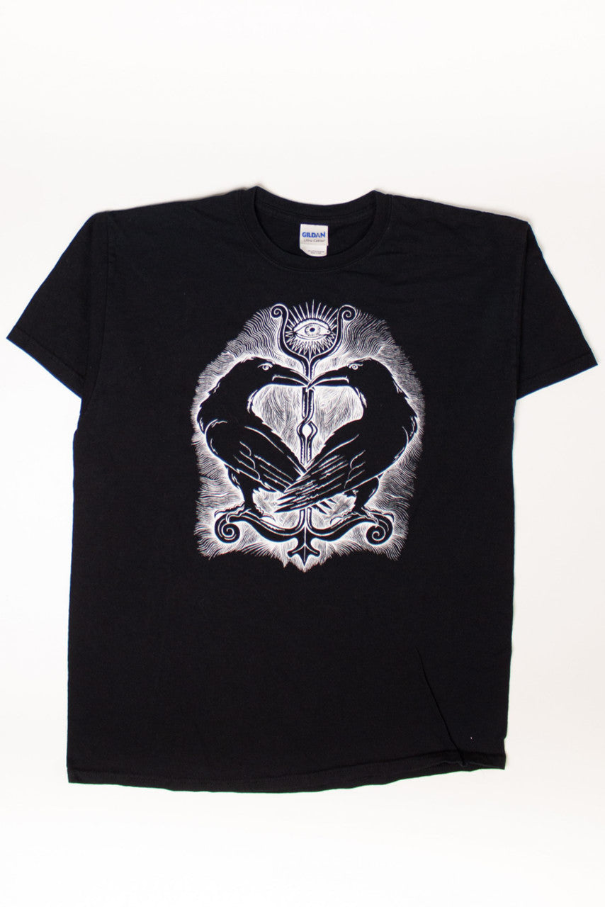 Vintage Raven Heart T-Shirt (2000s)