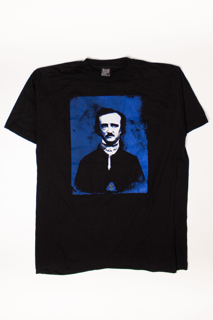 Vintage Edgar Allen Poe Portrait T-Shirt (1990s)