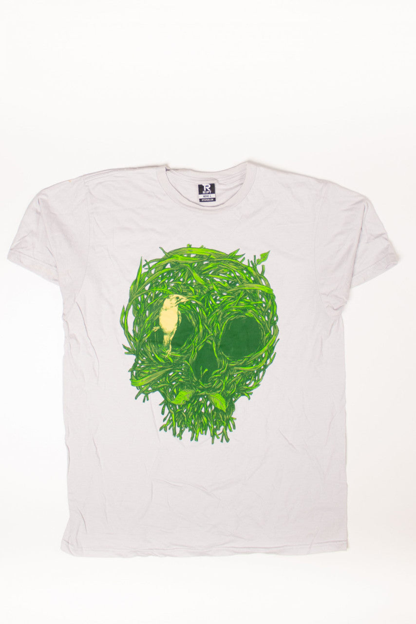 RIPT Vine Skull T-Shirt (2010s)