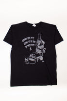 Vintage Funny Skeleton T-Shirt (1990s)