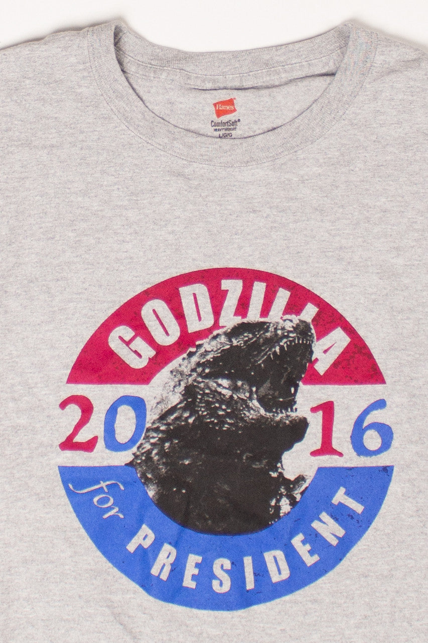 Godzilla for President T-Shirt (2016)