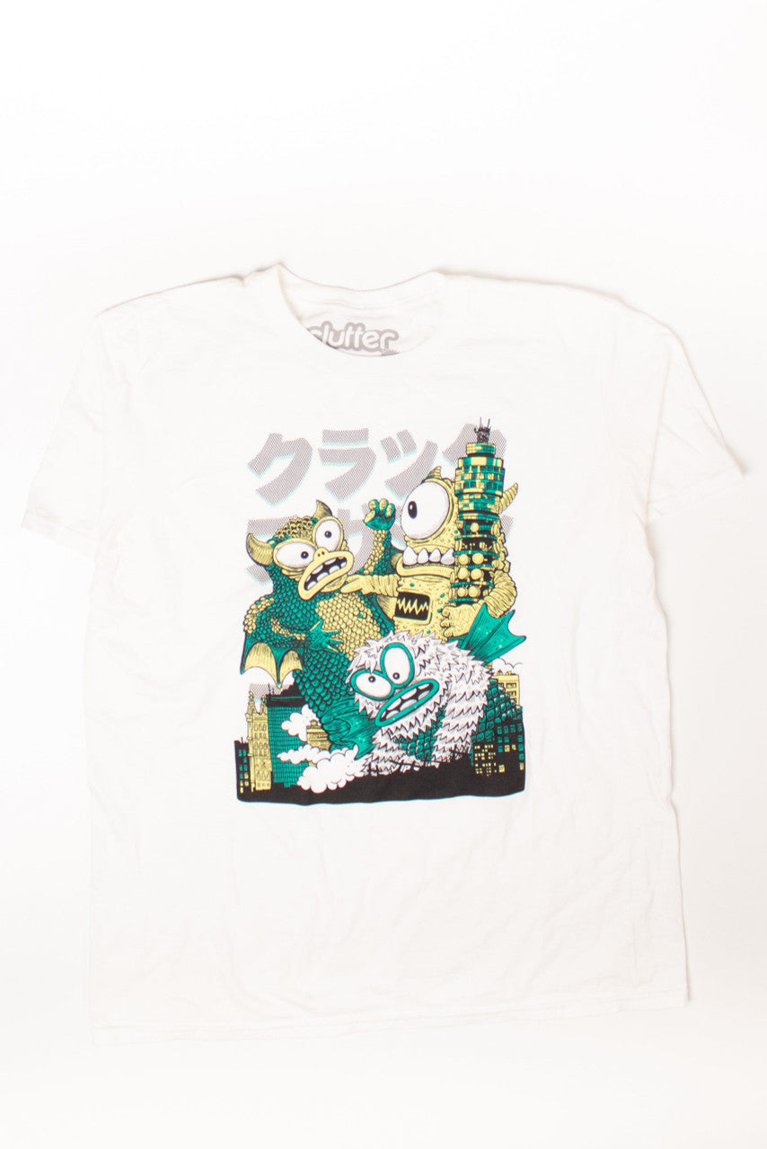 Vintage Godzilla and Friends T-Shirt (2010s)