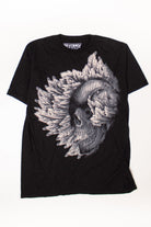 Vintage Feather Skull T-Shirt (2010s)