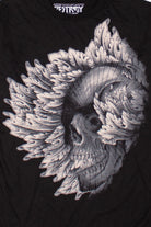 Vintage Feather Skull T-Shirt (2010s)