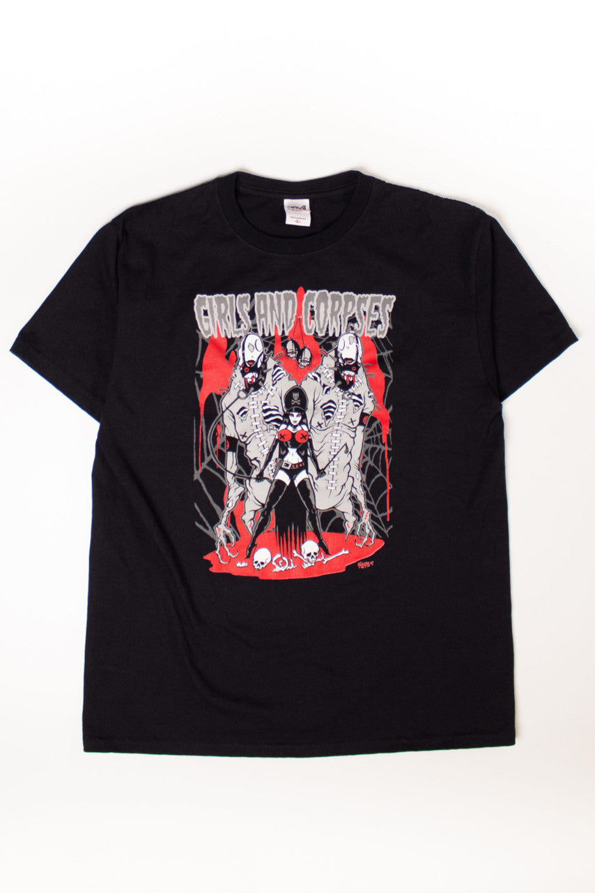 Vintage Girls and Corpses Magazine T-Shirt (2000s) 1