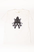 Vintage Ink Blot Skull T-Shirt (2000s)