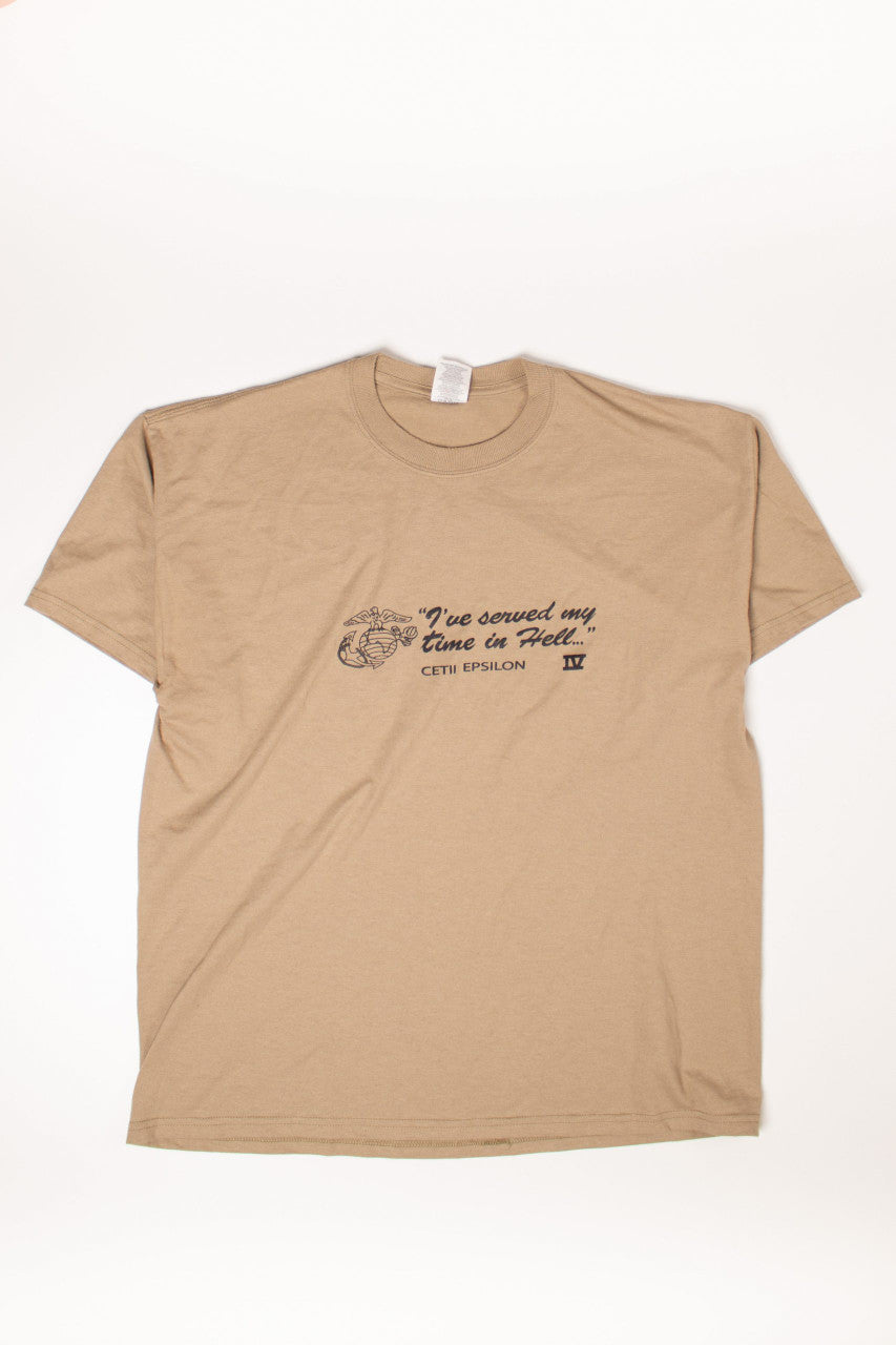 Vintage "I Served My Time in Hell" T-Shirt (1990s)