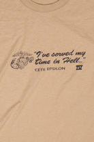 Vintage "I Served My Time in Hell" T-Shirt (1990s)