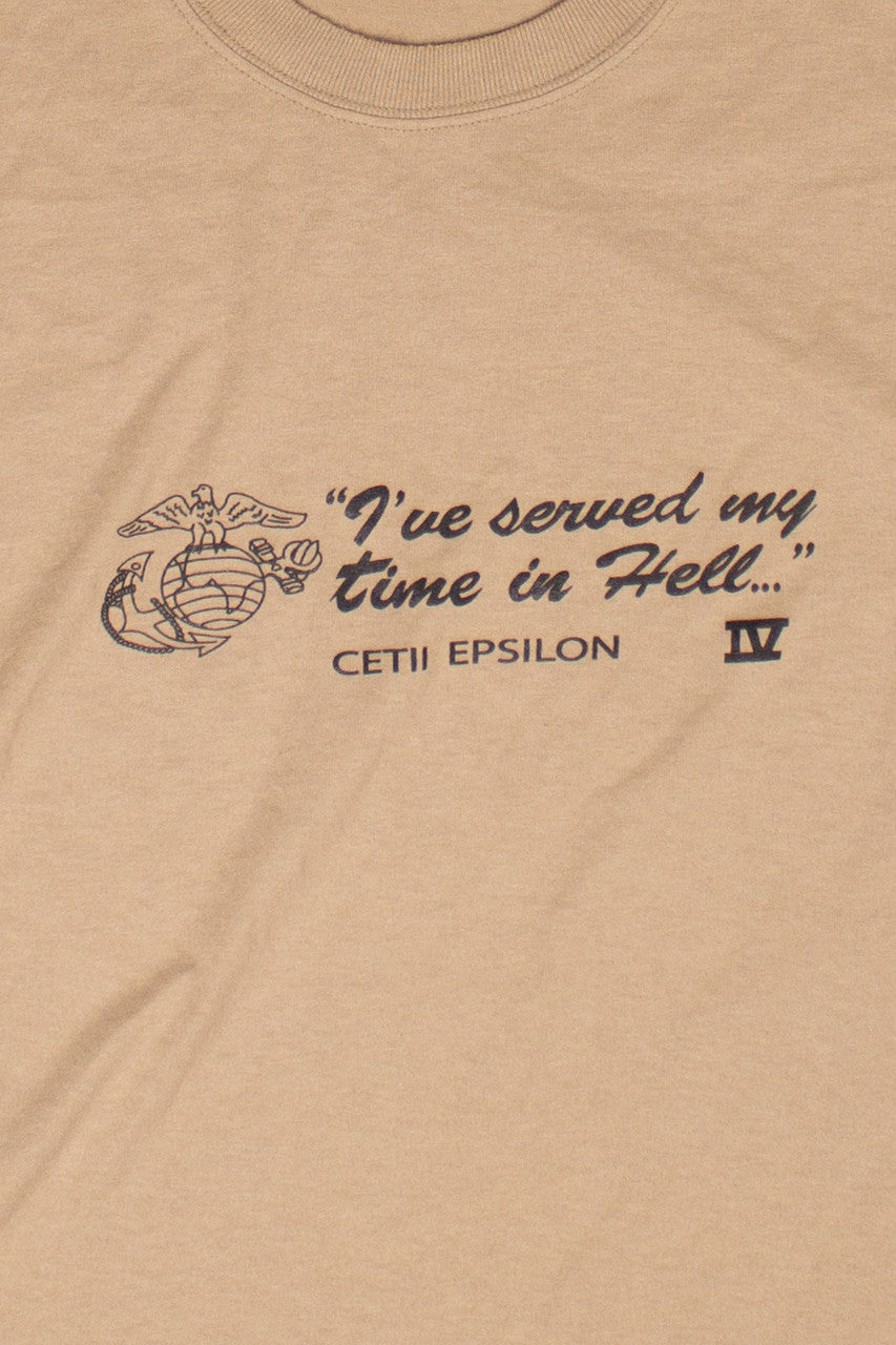 Vintage "I Served My Time in Hell" T-Shirt (1990s)