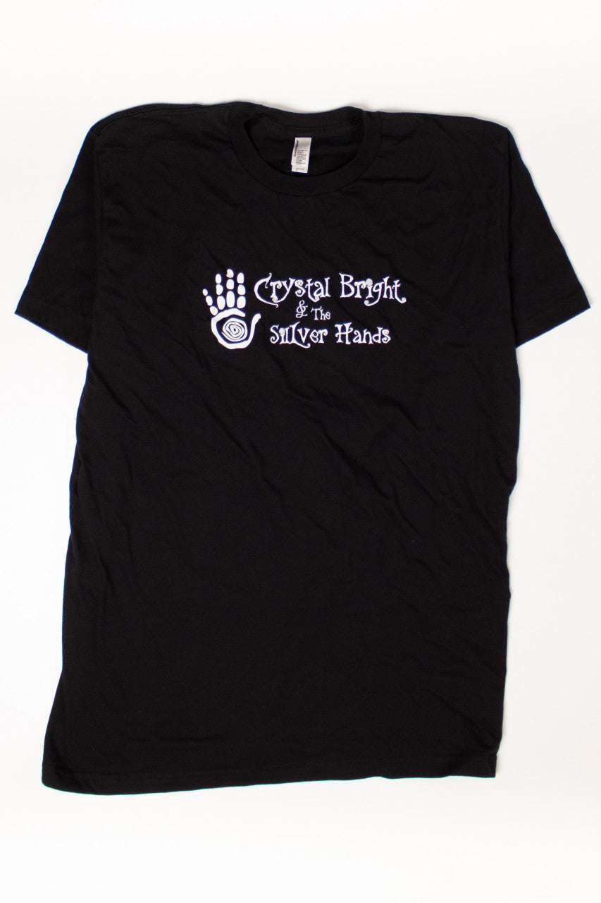 Crystal Bright and The Silver Hands Band T-Shirt (2000s)