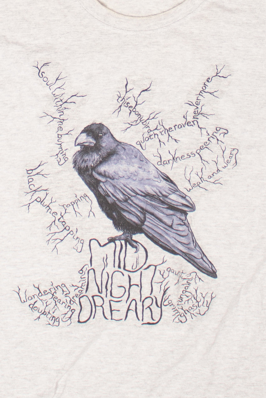 Vintage Midnight Dreary Raven T-Shirt (2000s)