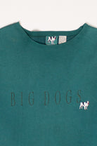 Vintage Big Dogs Embroidered Sweatshirt (1990s)