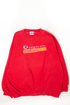 Vintage Kansas City Chiefs Embroidered Sweatshirt (1980s)