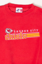 Vintage Kansas City Chiefs Embroidered Sweatshirt (1980s)
