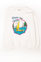 Vintage Tower Lakes Boat Sweatshirt (1980s)