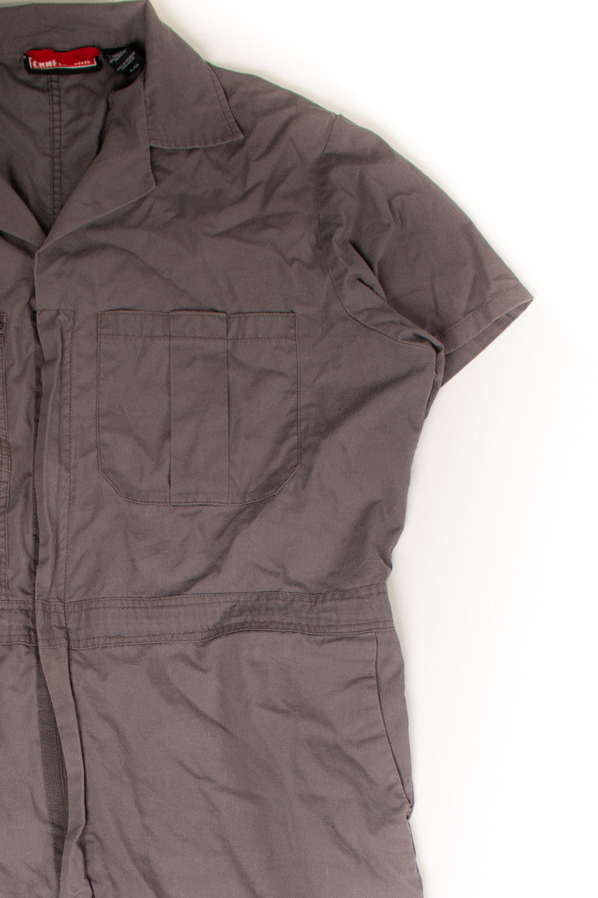 Vintage Craftsman Gray Jumpsuit (2000s)