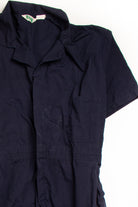 Vintage Key Navy Jumpsuit (1980s)