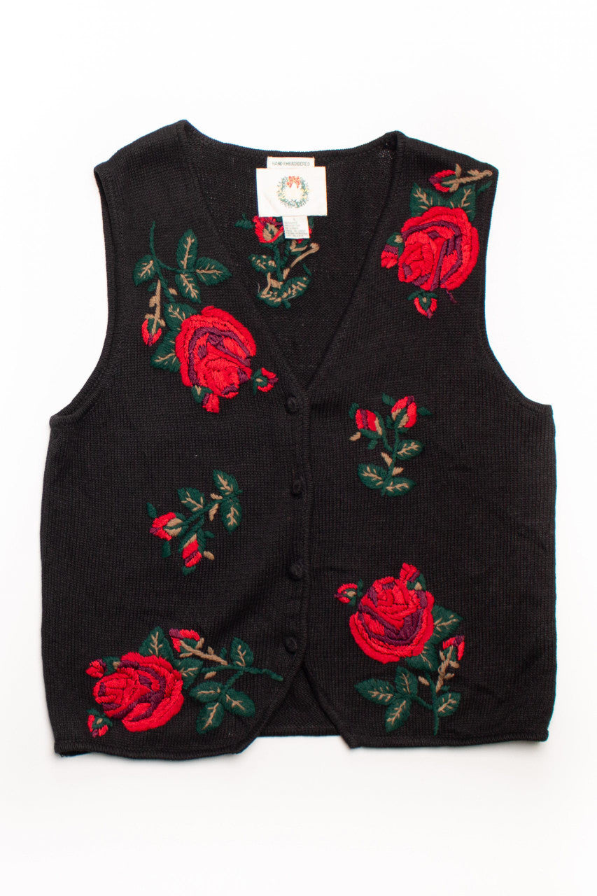 Floral Ugly Christmas Vest 58637