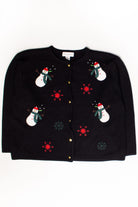 Snowman Ugly Christmas Cardigan 58638
