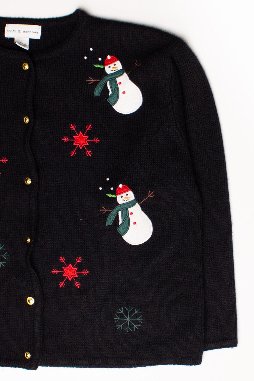 Snowman Ugly Christmas Cardigan 58638