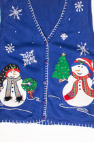 Blue Ugly Christmas Vest 58651