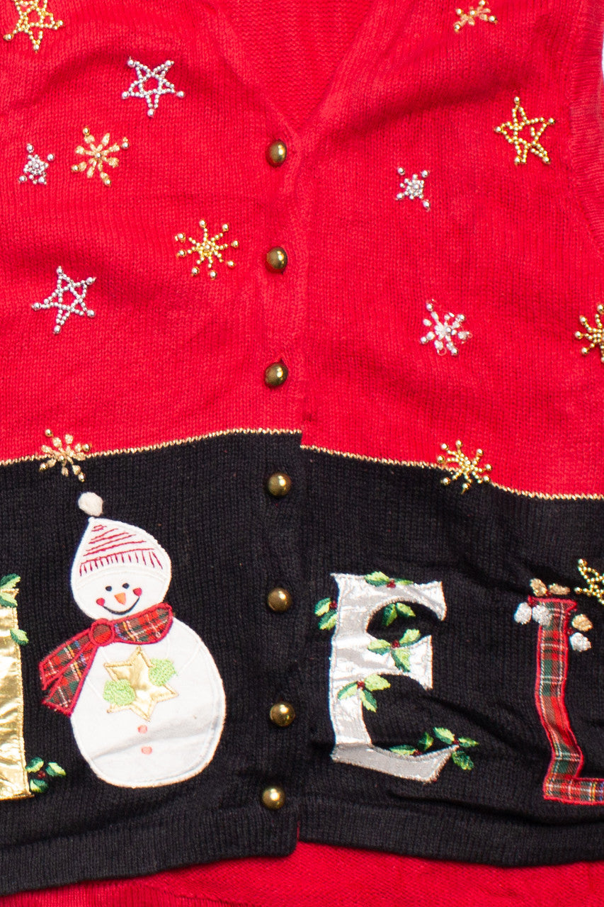 Red Ugly Christmas Vest 58655