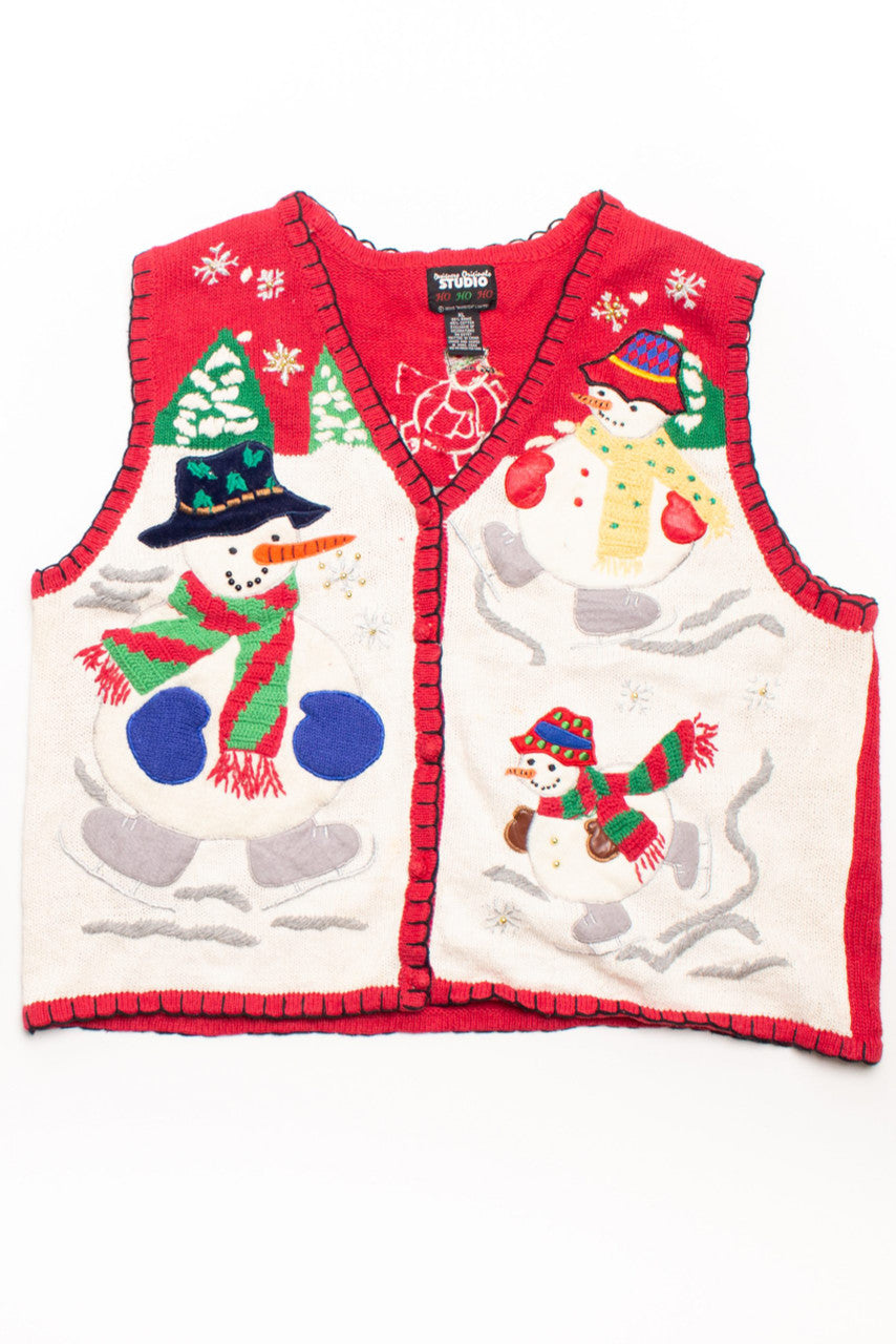Red Ugly Christmas Vest 58658