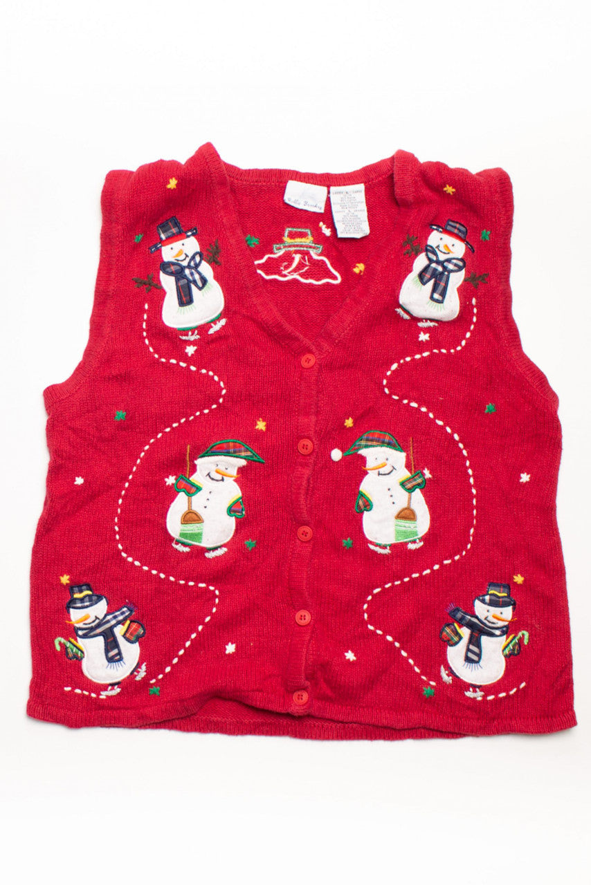 Red Ugly Christmas Vest 58659