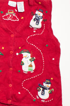 Red Ugly Christmas Vest 58659