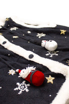 Santa and Snowman Tassle Ugly Christmas Vest 58662